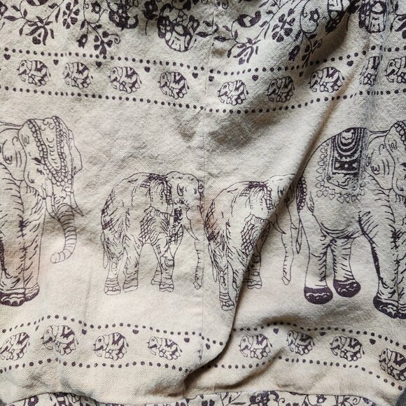 Elephant Hippy Side Sling Hobo Bag - Picture 6 of 7